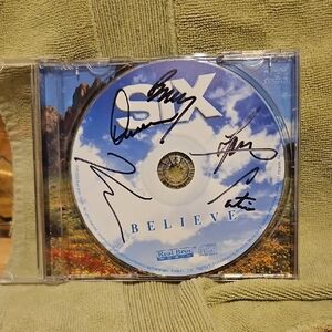 Six Believe CD Signed Autographed